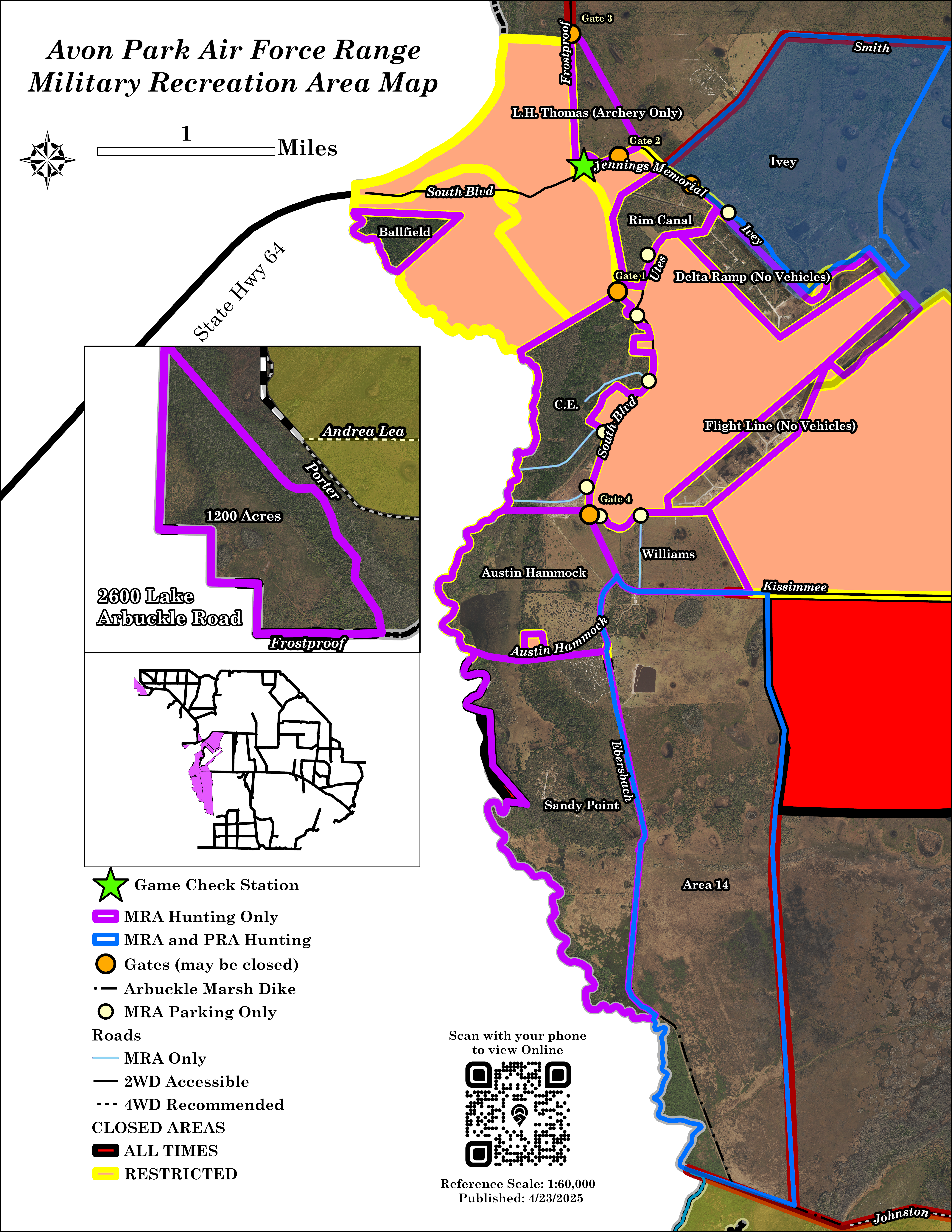Maps - Avon Park Air Force Range - iSportsman